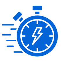 Speed and efficiency symbol