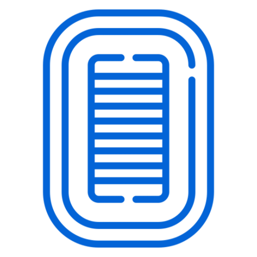Futuristic blue circuit pattern illustration