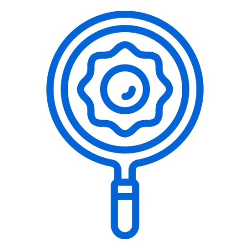 Search and settings symbol illustration
